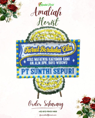 Papan Bunga Duka di Lelewi