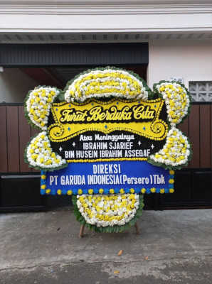 Papan Bunga Duka di Lelewi